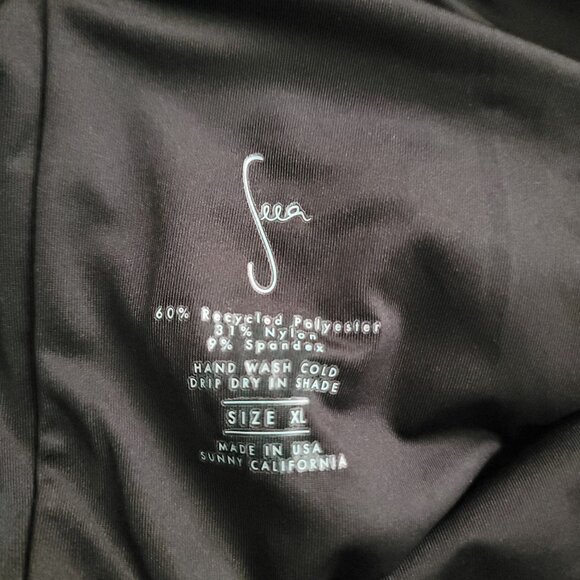 Free People Seea Tofino Surf One Piece Swimsuit Womens XL Retro Beach Vaction - Picture 5 of 8